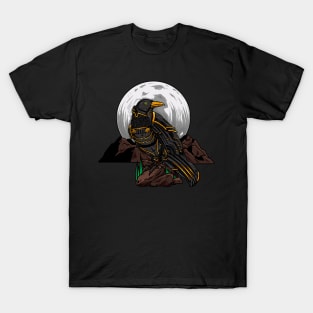 Avenant Avian: Medieval Crow T-Shirt